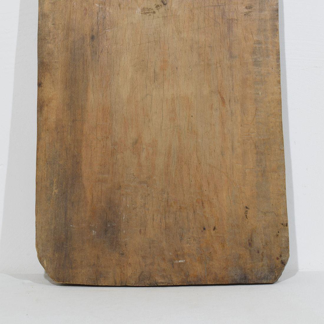 French 19th Century, Giant Wooden Chopping or Cutting Board For Sale 5