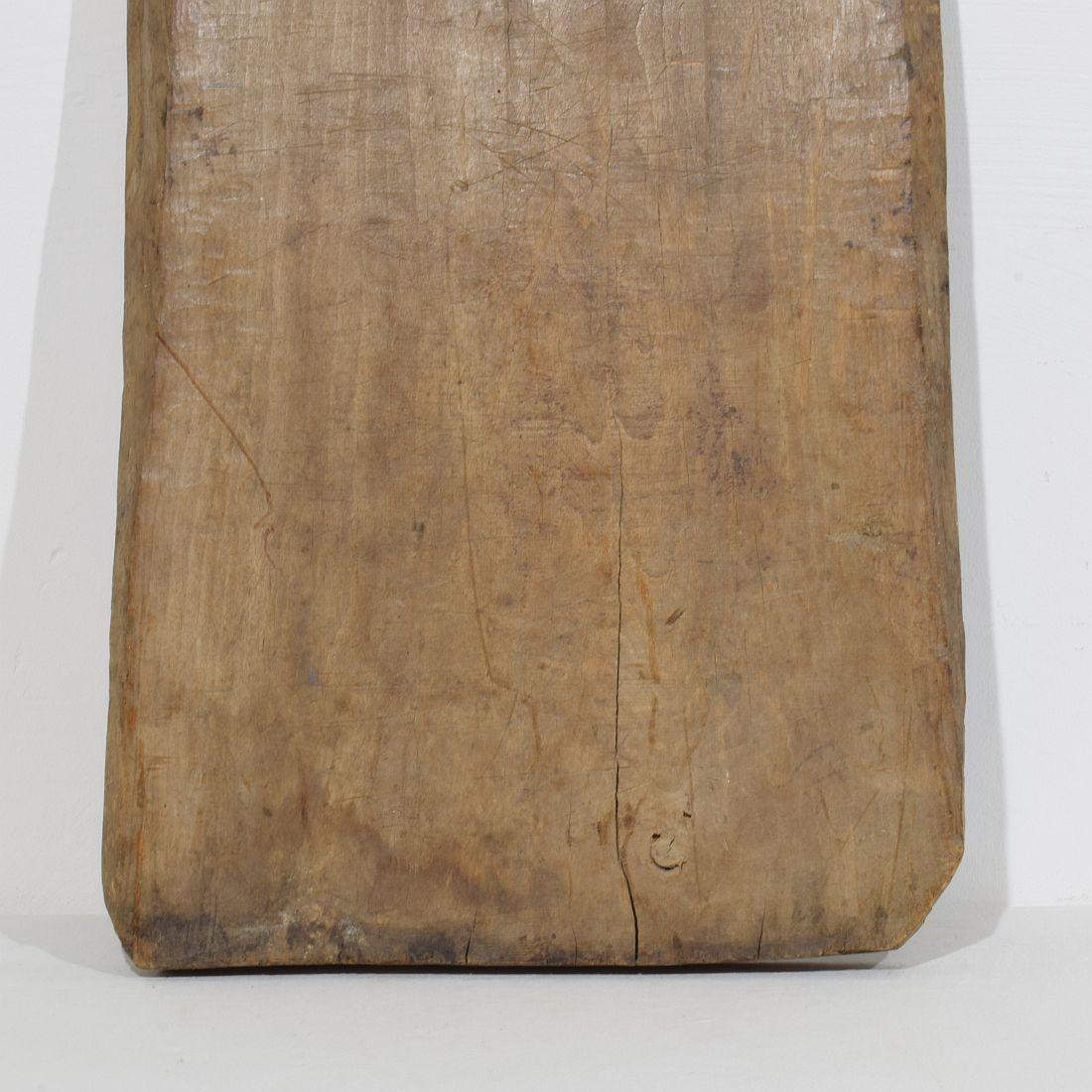 French 19th Century, Giant Wooden Chopping or Cutting Board For Sale 3