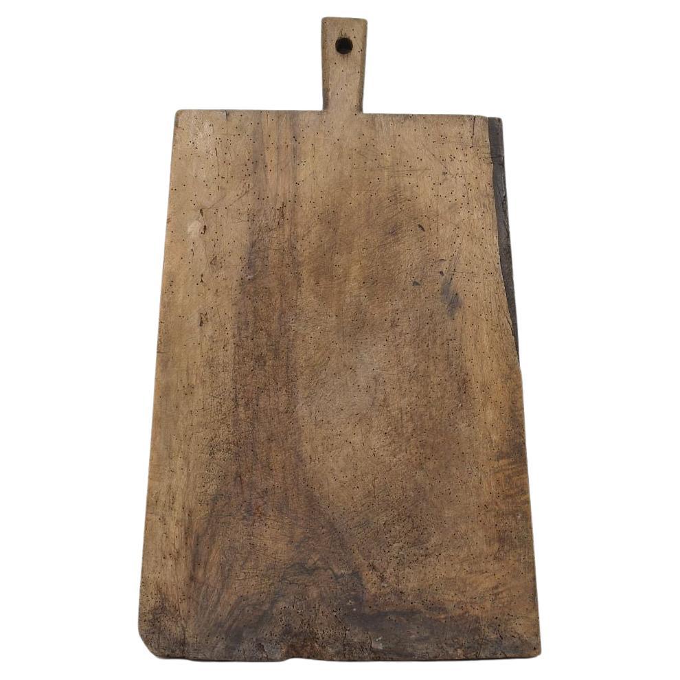 Französisches 19. Jahrhundert, riesiges hölzernes Schneidebrett