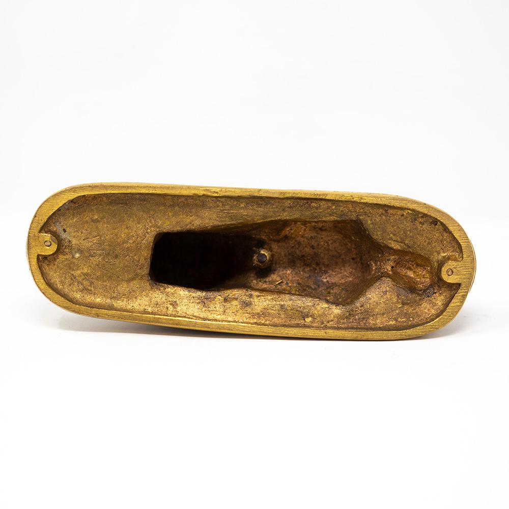 Moulage Fremiet & Barbedienne chien en bronze doré du 19ème siècle français en vente