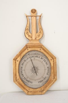 French 19th Century Gilt Barometer