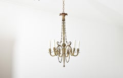 French 19th Century Gilt Bronze Chandelier