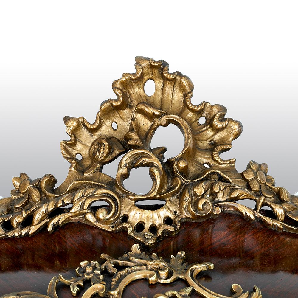 French 19th Century Gilt Bronze Vernis Martin Vitrine Cabinet 10