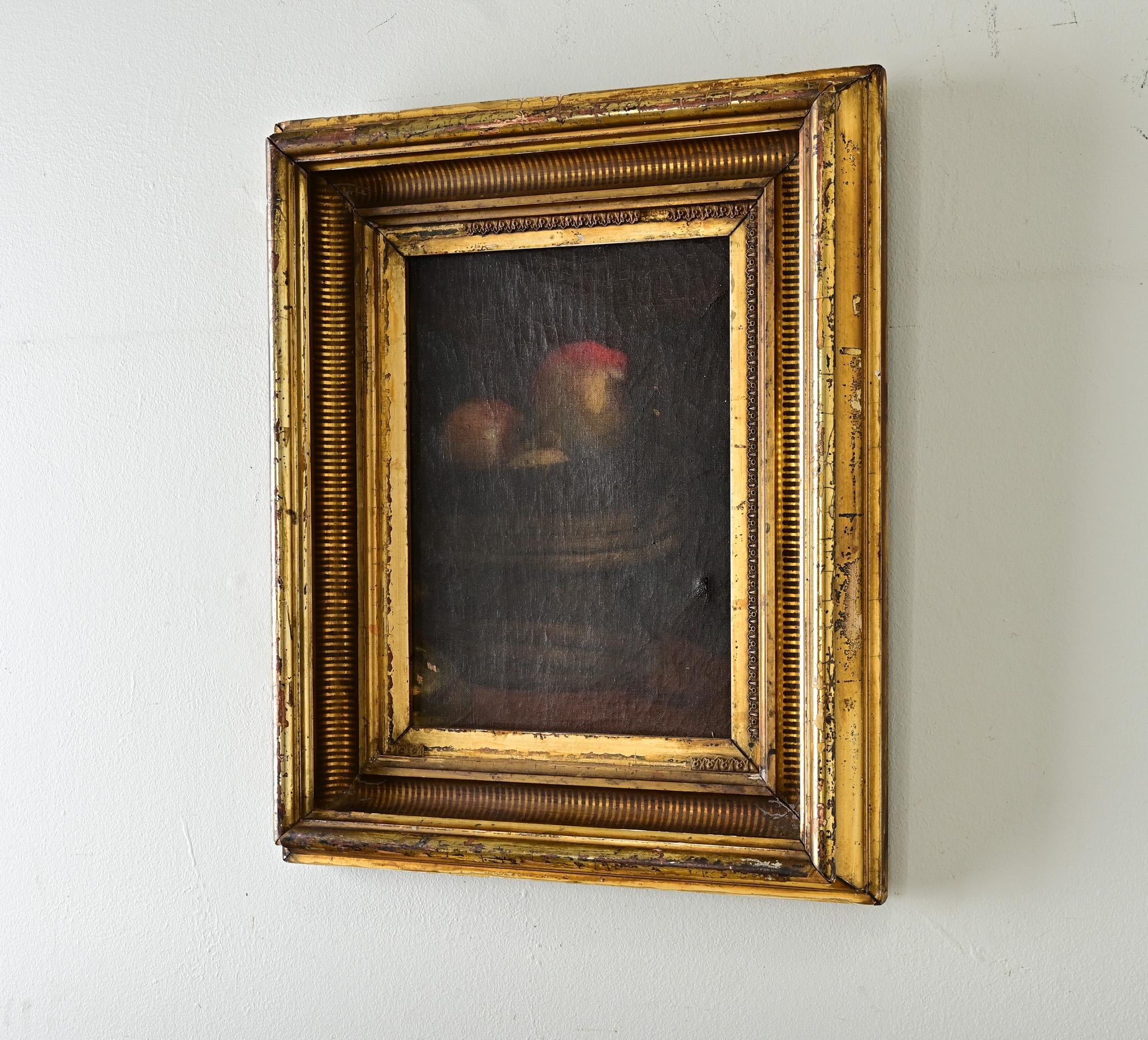 French 19th Century Gilt Frame with Still Life 2