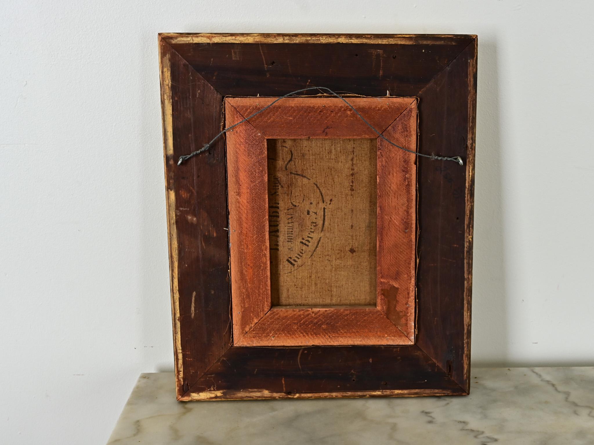 French 19th Century Gilt Frame with Still Life 3