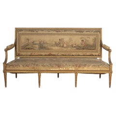 French 19th Century Gilt Sofa