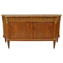 Krieger French Victorian Mahogany Cabinet