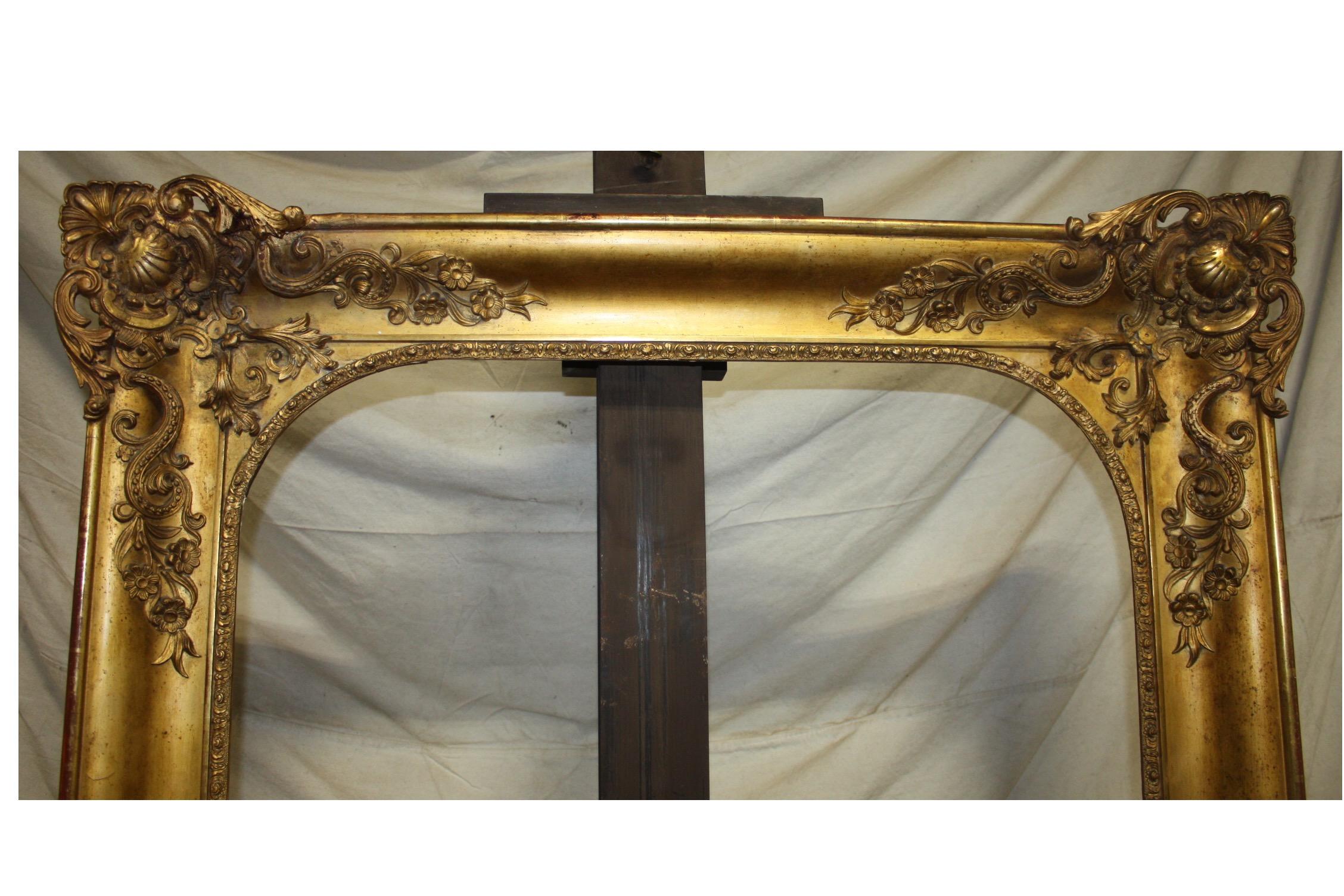 French 19th Century Giltwood Frame In Good Condition In Stockbridge, GA