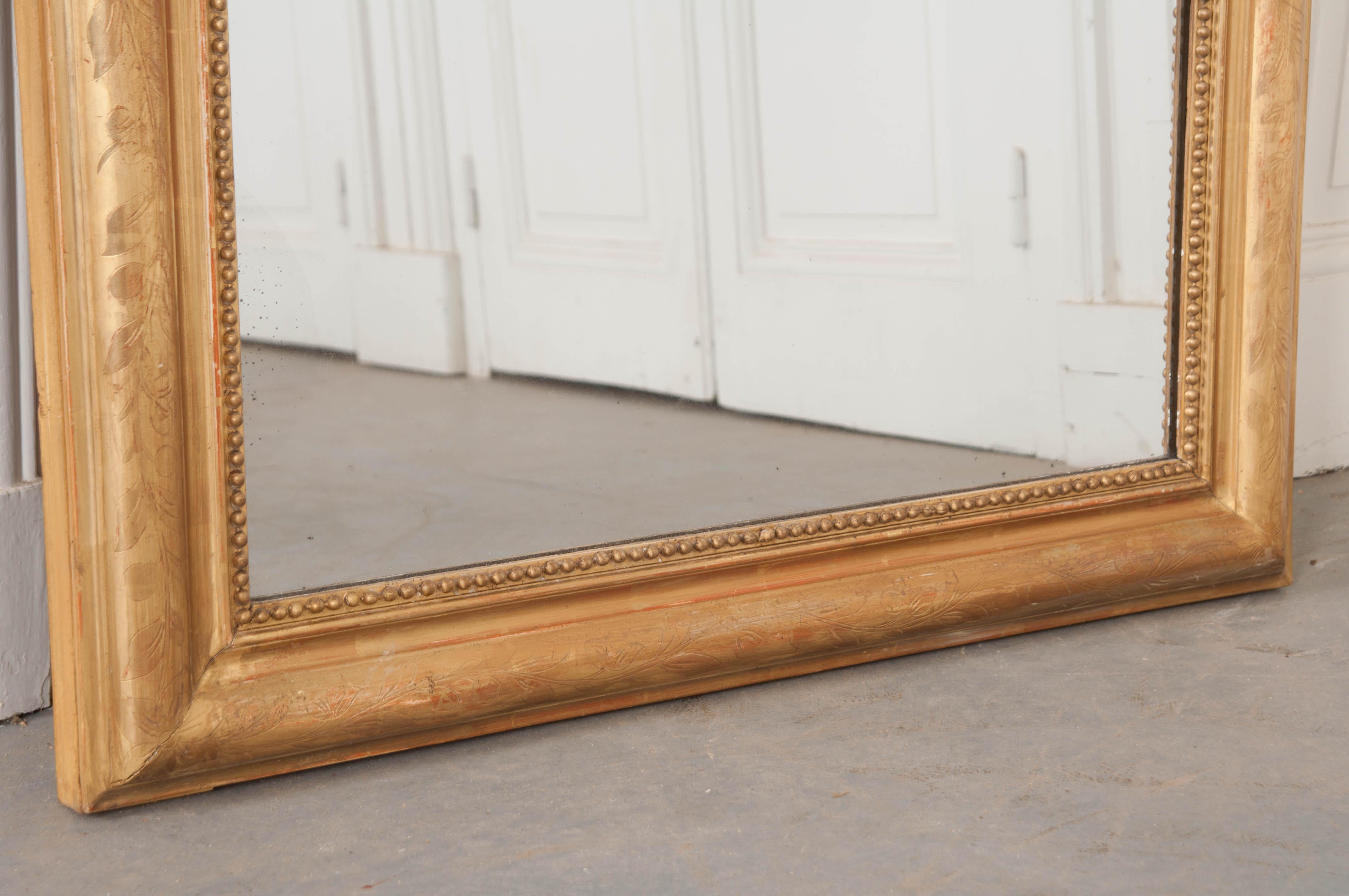 French 19th Century Giltwood Mirror 2
