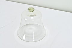 French 19th Century Glass Cheese Dome