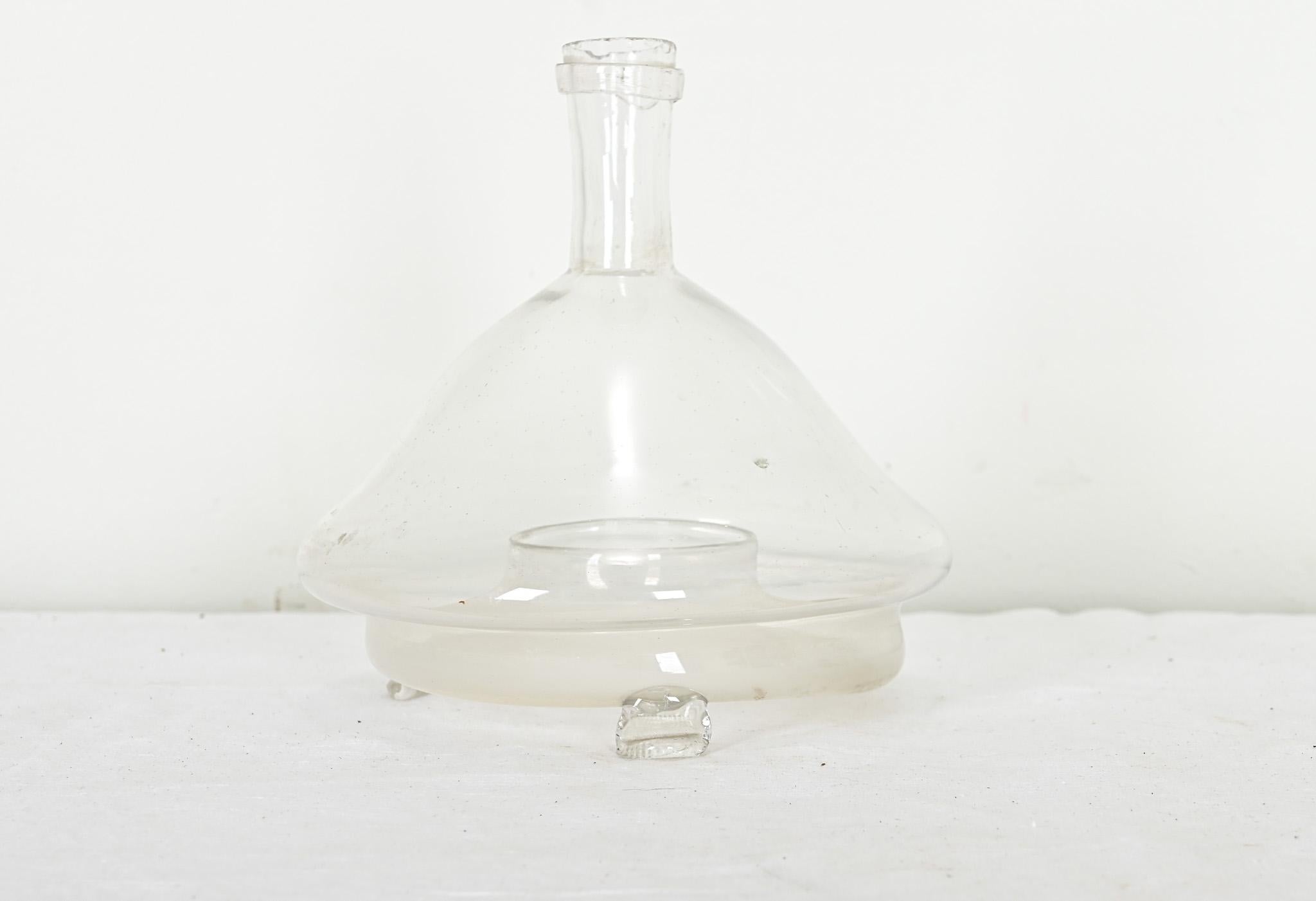 Français Attrape-mouches en verre français du 19e siècle en vente