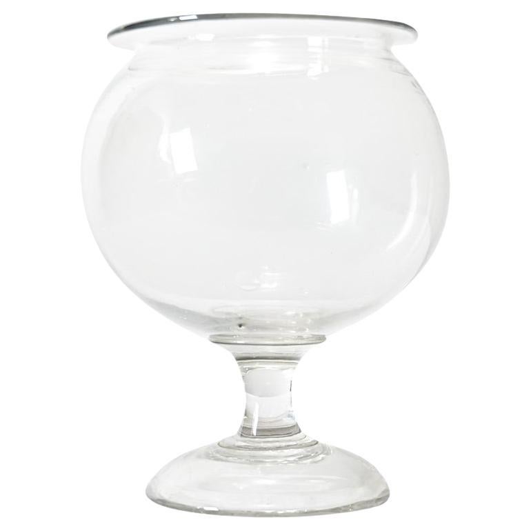 French 19th Century Glass Leech Bowl For Sale