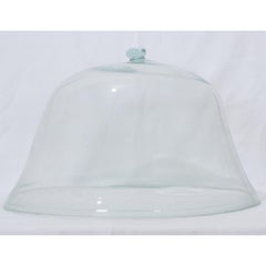 Französische Glas Melon Cloche aus dem 19. Jahrhundert