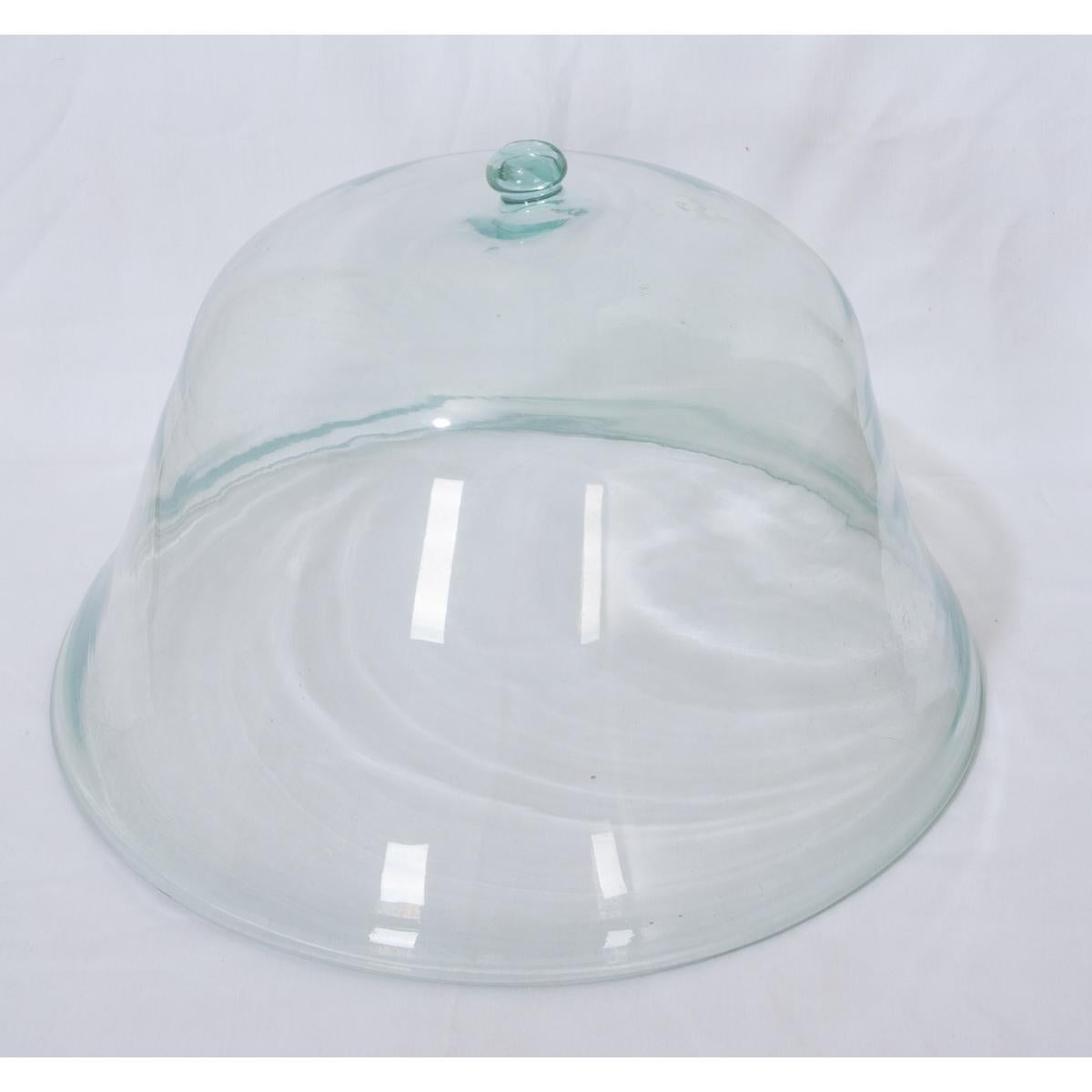 Other French 19th Century Glass Melon Cloche For Sale