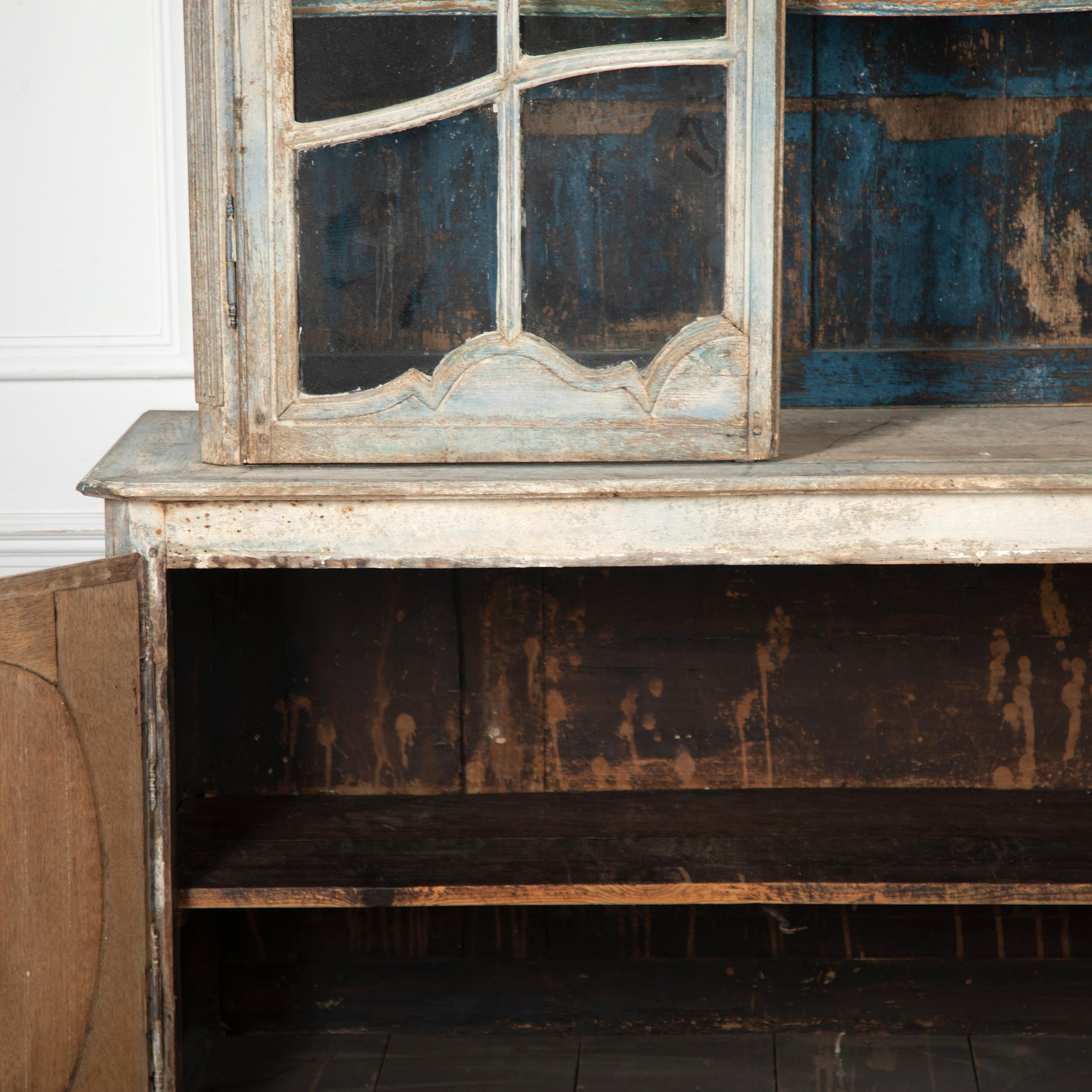 French 19th Century Glazed Bookcase For Sale 2