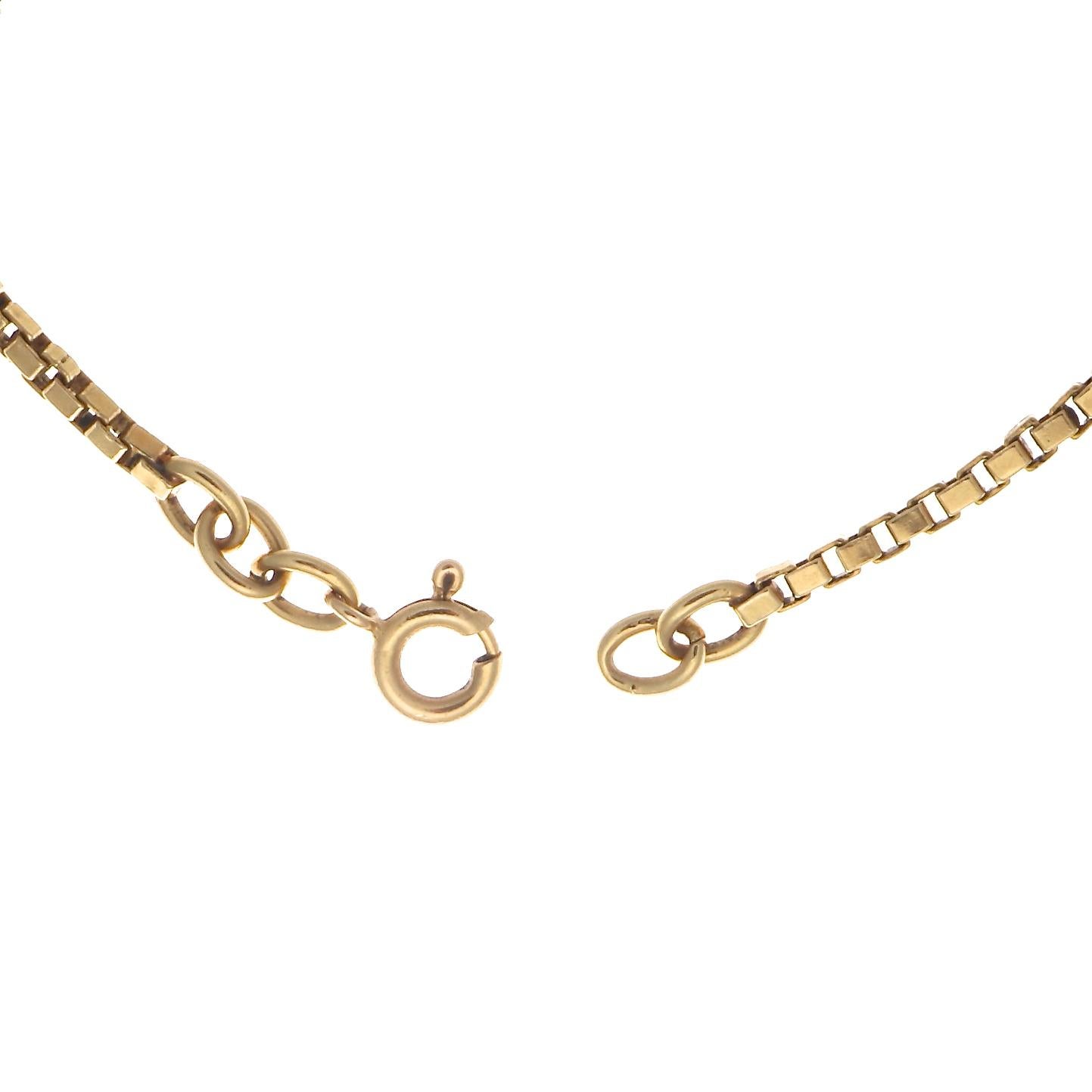 French 19th Century Gold Chain In Excellent Condition In Beverly Hills, CA