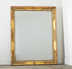 French 19th Century Gold Empire Mirror