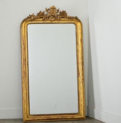 French 19th Century Gold Gilt Louis Philippe Mirror