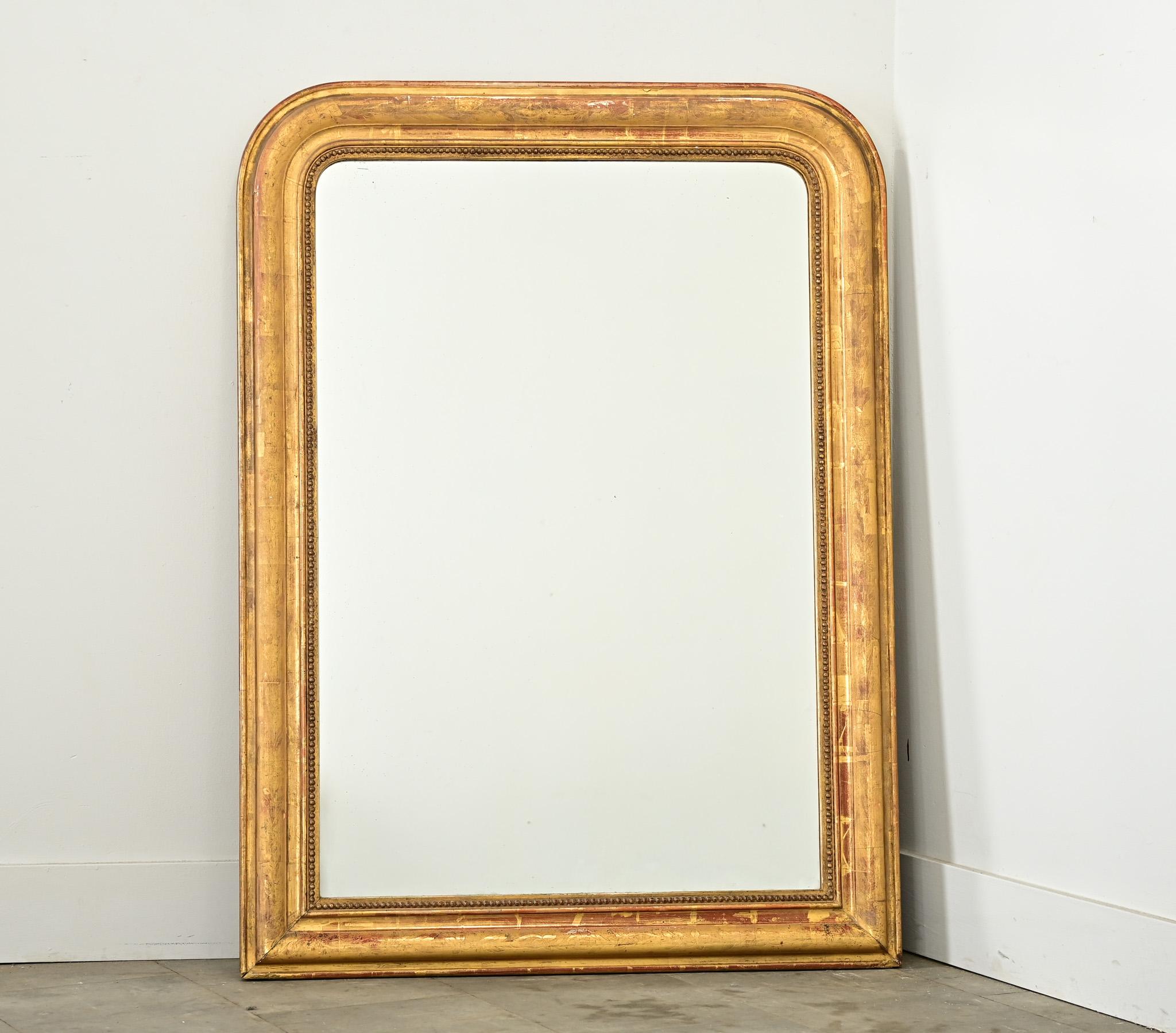 Louis-Philippe Miroir Louis Philippe français du 19ème siècle doré à l'or en vente