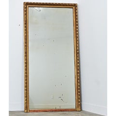 French 19th Century Gold Gilt Mantel Mirror