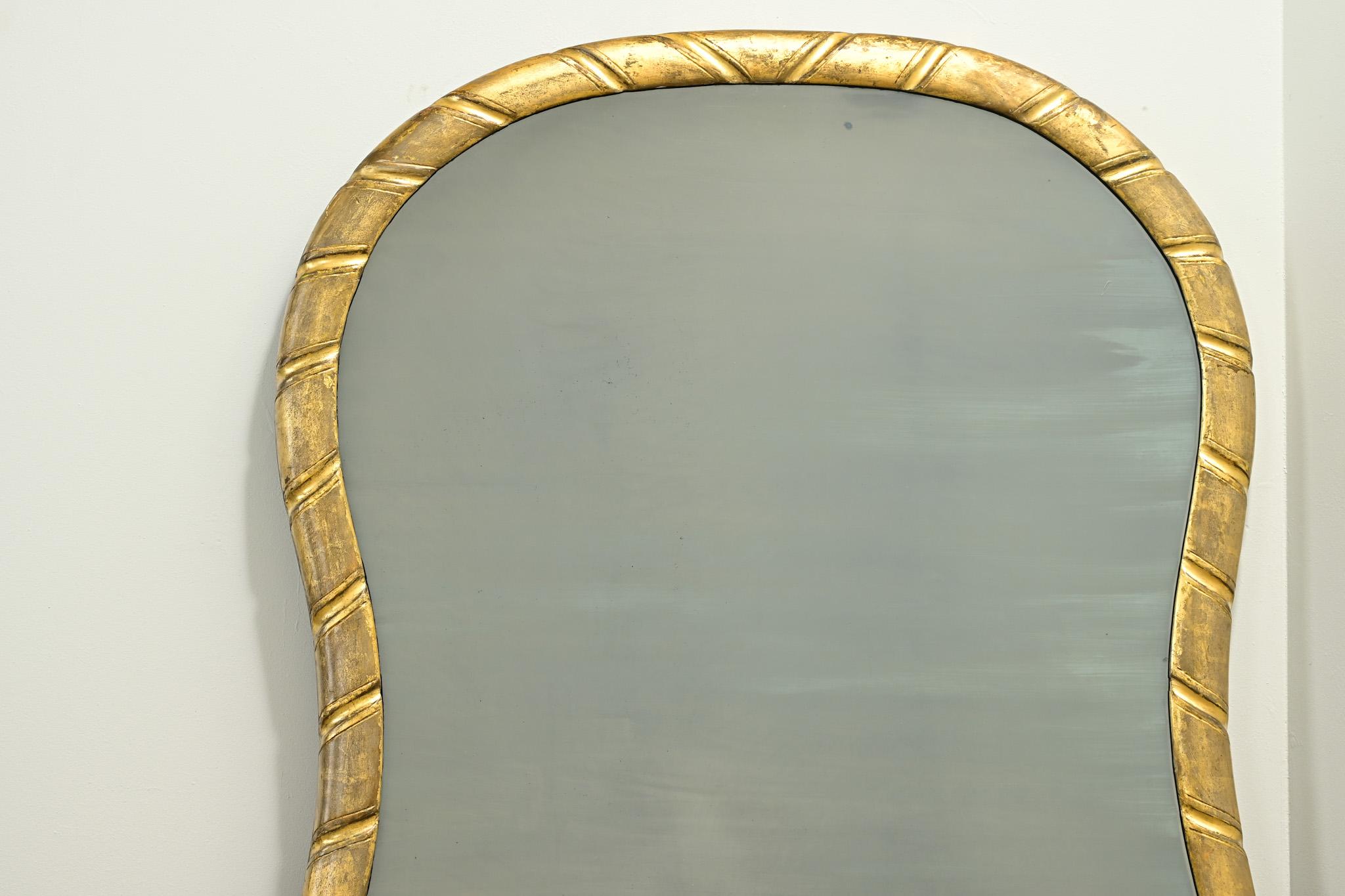 French 19th Century Gold Gilt Mantle Mirror For Sale 1