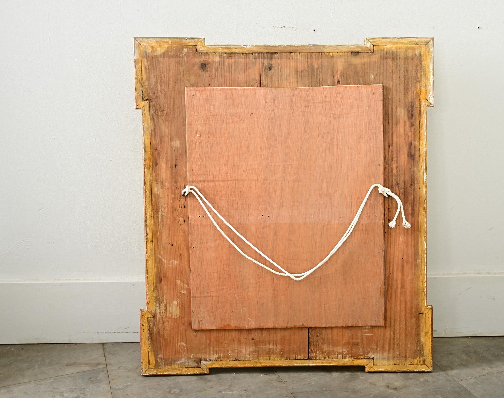 Specchio francese dorato del XIX secolo in vendita 3