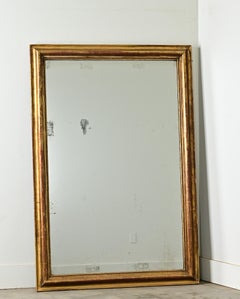 Französisch 19. Jahrhundert Gold vergoldet Spiegel