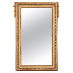French 19th Century Gold Gilt Mirror