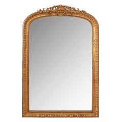 French 19th Century Gold Gilt Mirror