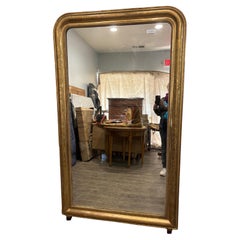 French 19th Century Gold Leaf mirror