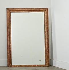 French 19th Century Gold Mantel Mirror