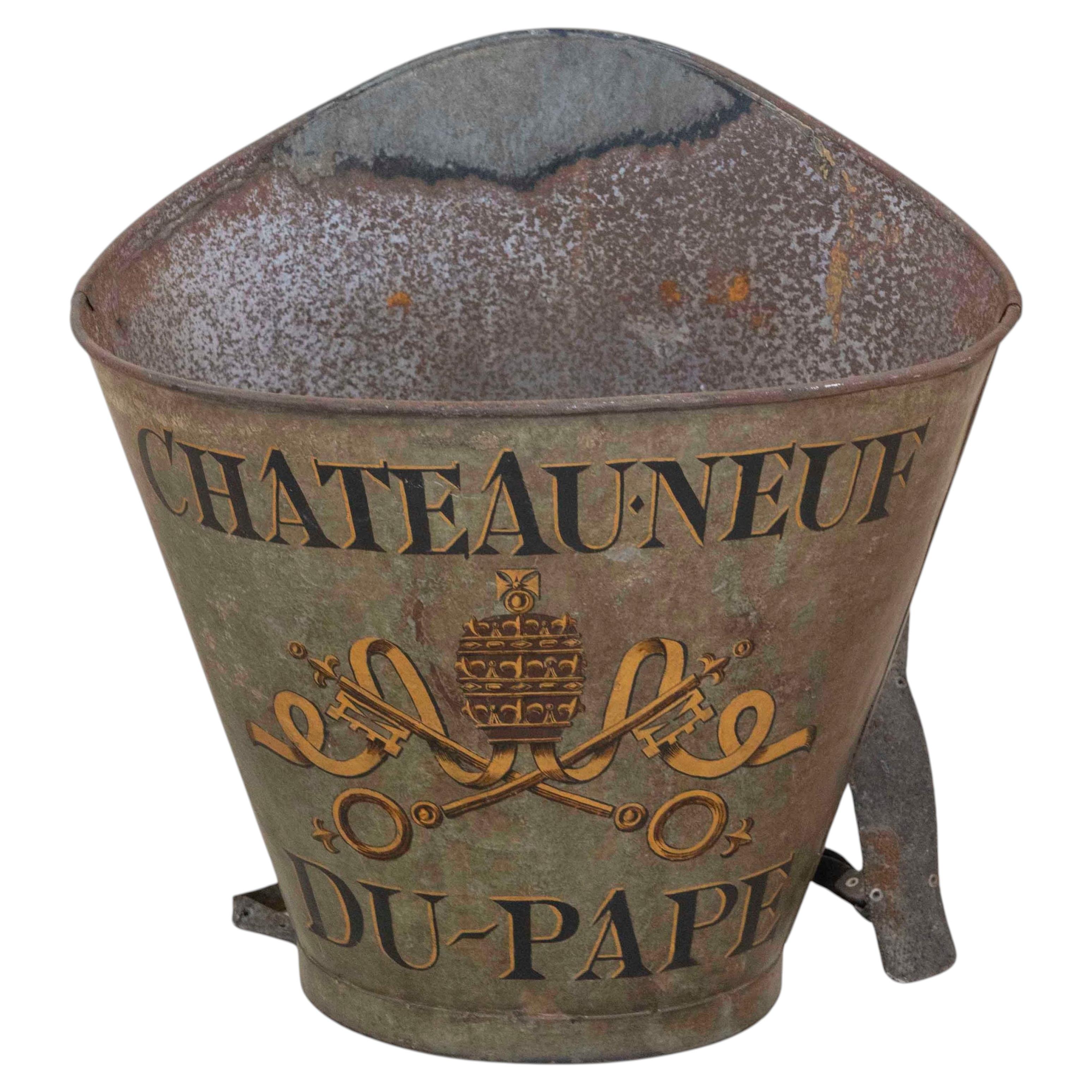 French 19th Century Grape Hod For Sale