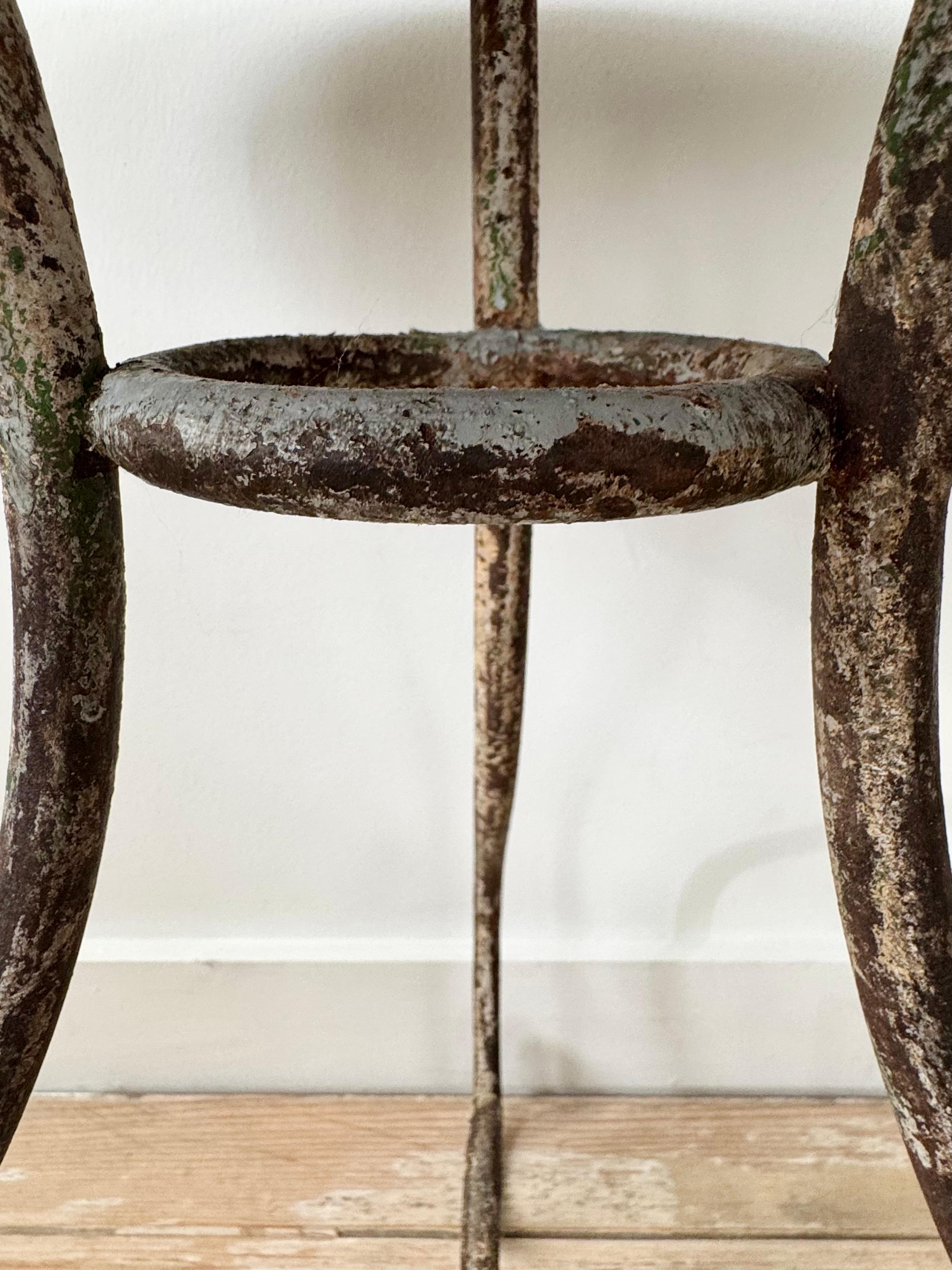 XIX secolo French 19th Century Guéridon Base Bistro Table in vendita