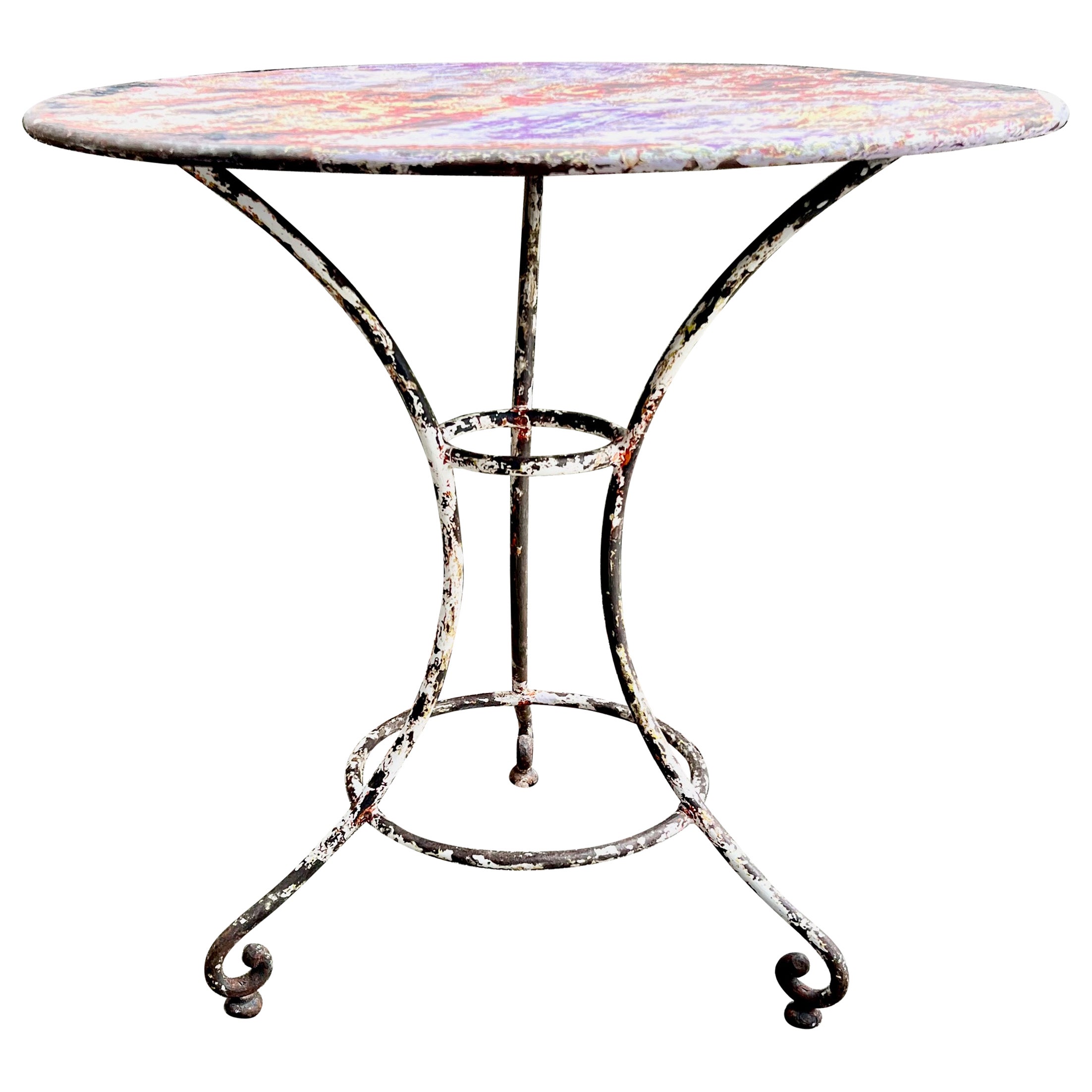 French 19th Century Guéridon Base Bistro Table
