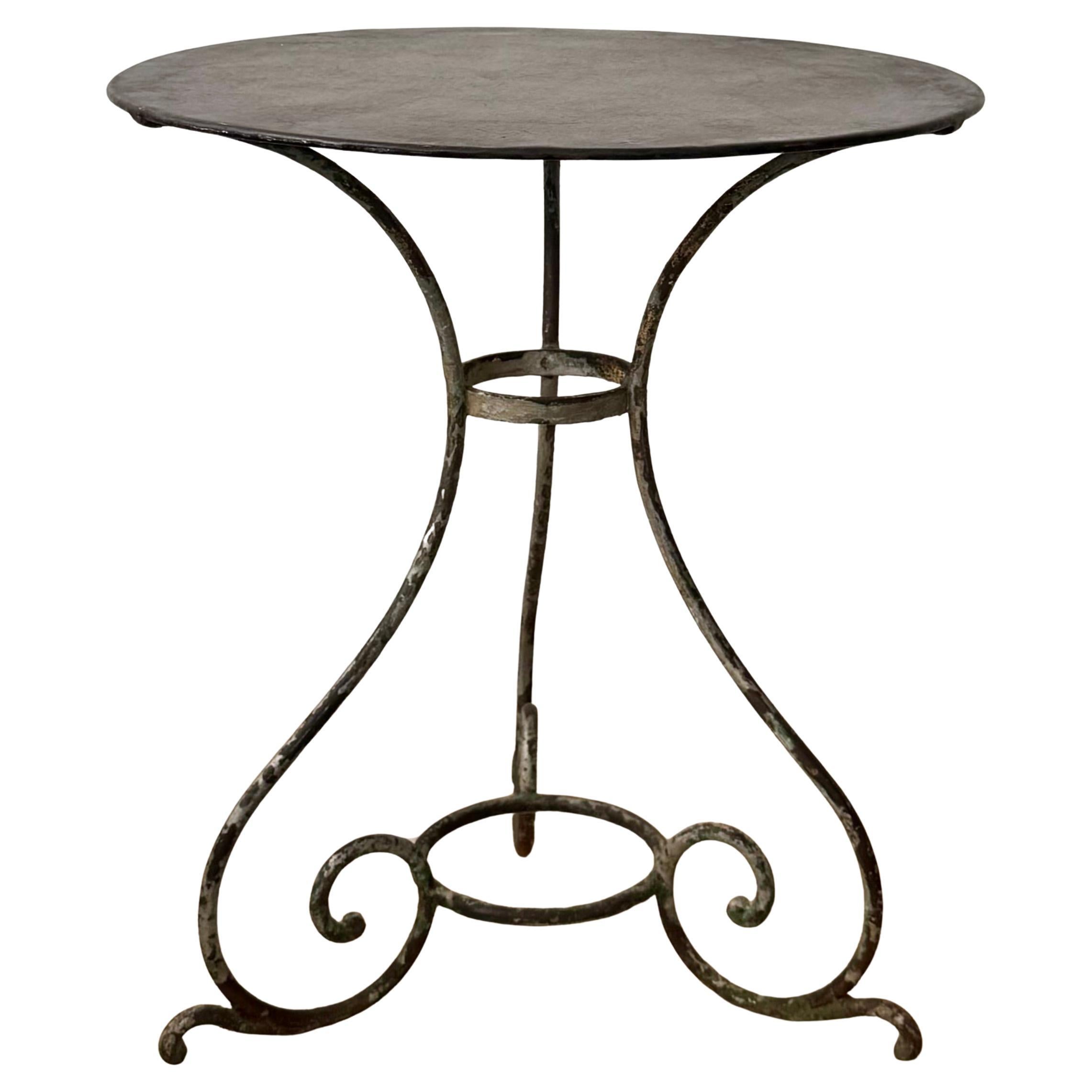 French 19th Century Guéridon Base Bistro Table