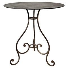 French 19th Century Guéridon Base Bistro Table