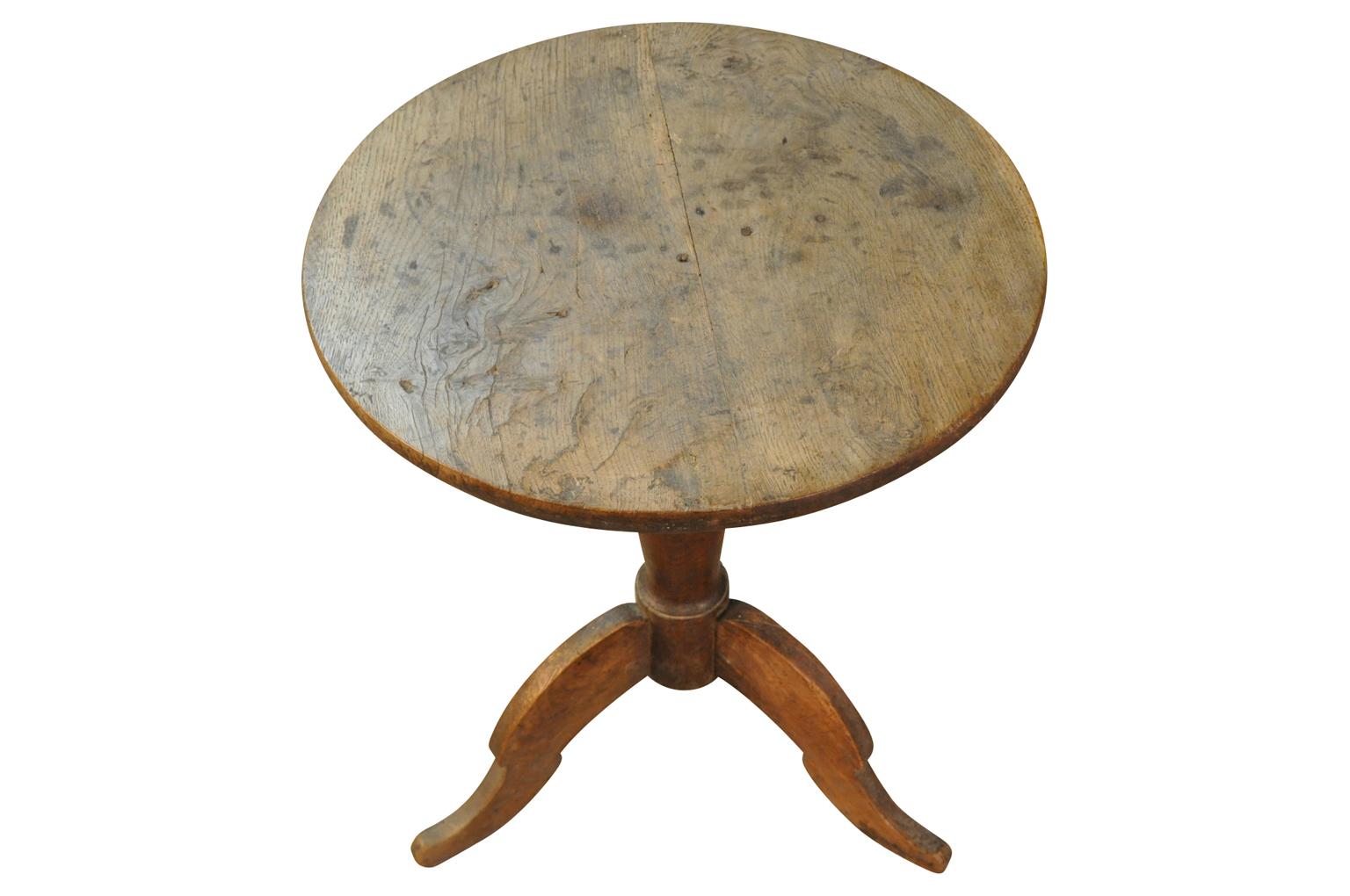 French 19th Century Gueridon In Good Condition In Round Top, TX