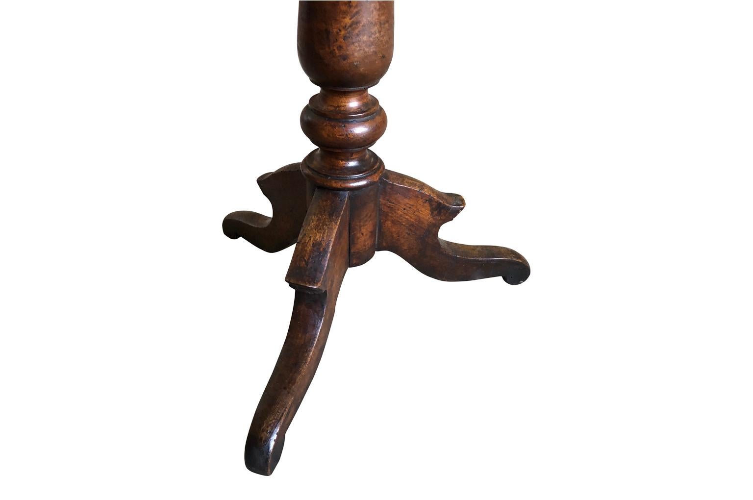 Walnut French 19th Century Gueridon