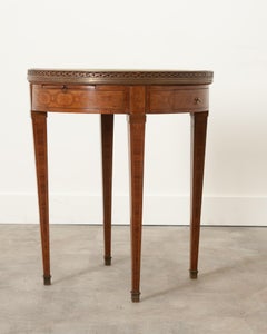 French 19th Century Gueridon Inlaid Game Table