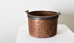 French 19th Century Heavy Copper Cooking Pot