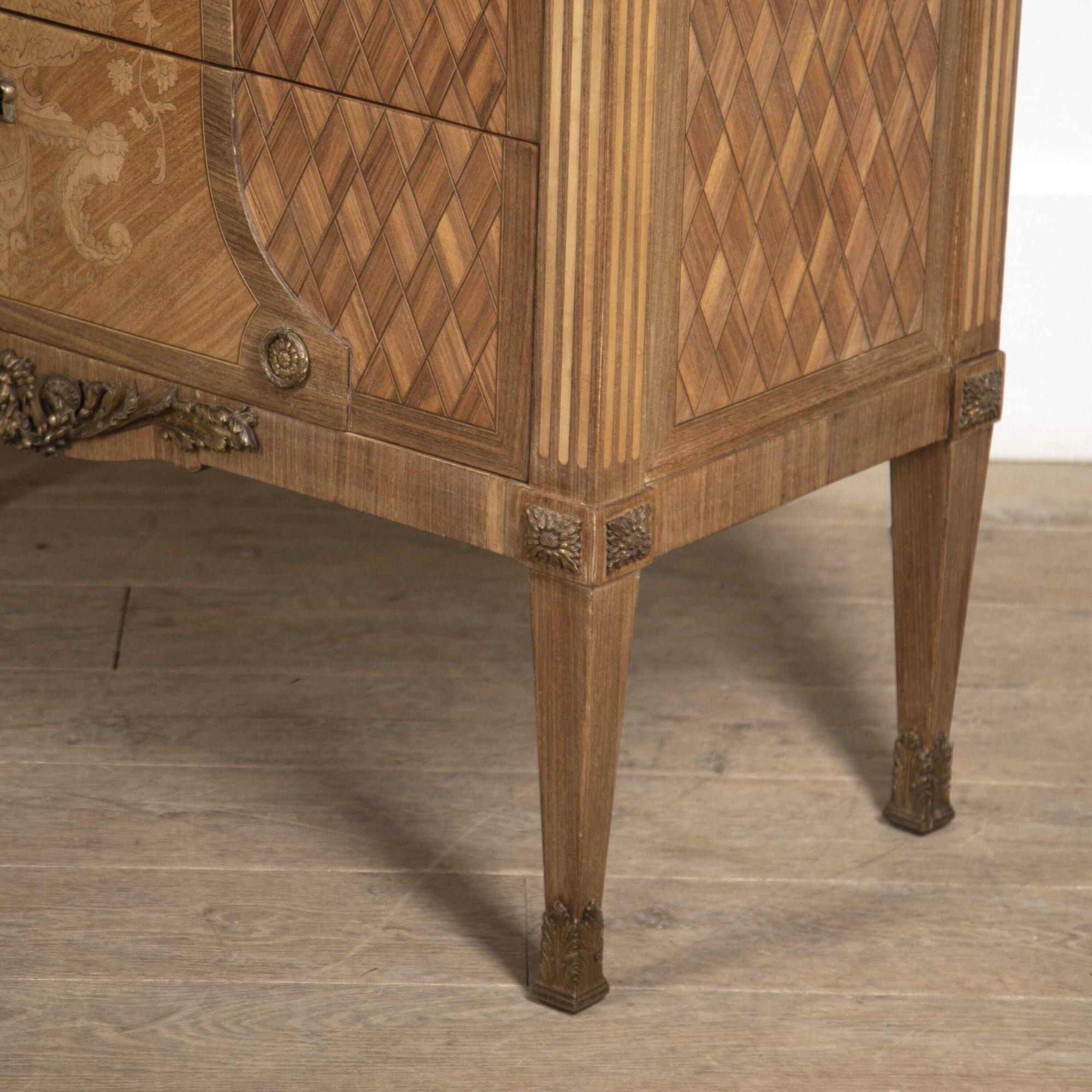 French 19th Century Inlaid Commode For Sale 2