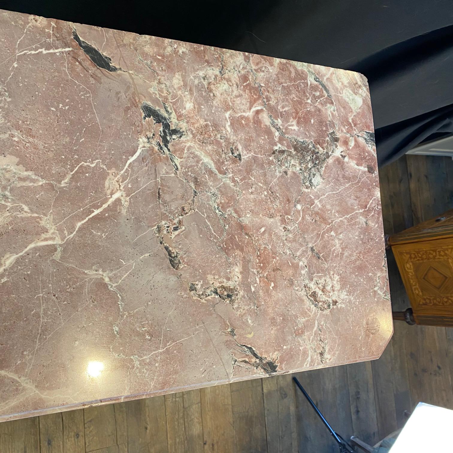 Segretaria francese del XIX secolo in legno di noce intarsiato Louis Philippe con ante a ribalta in vendita 5