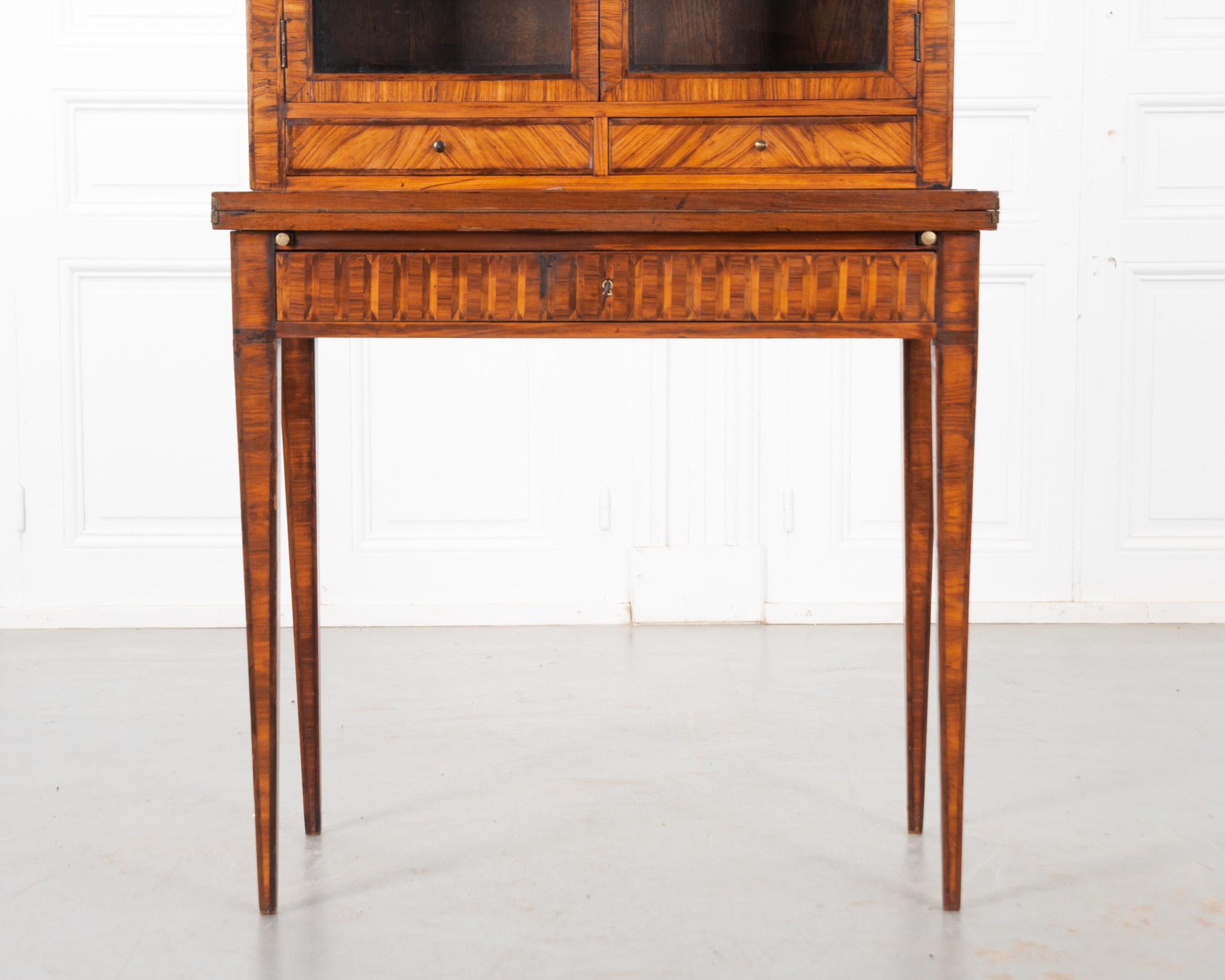 French 19th Century Inlay Lady’s Desk In Good Condition For Sale In Baton Rouge, LA