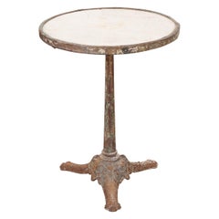 French 19th Century Iron Bistro Table