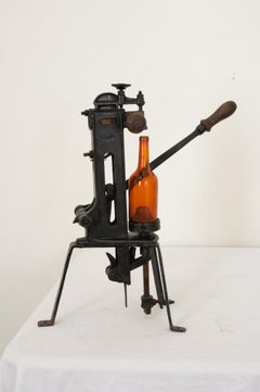 French 19th Century Iron Pharmaceutical Corker