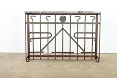 Console en fer du 19ème siècle