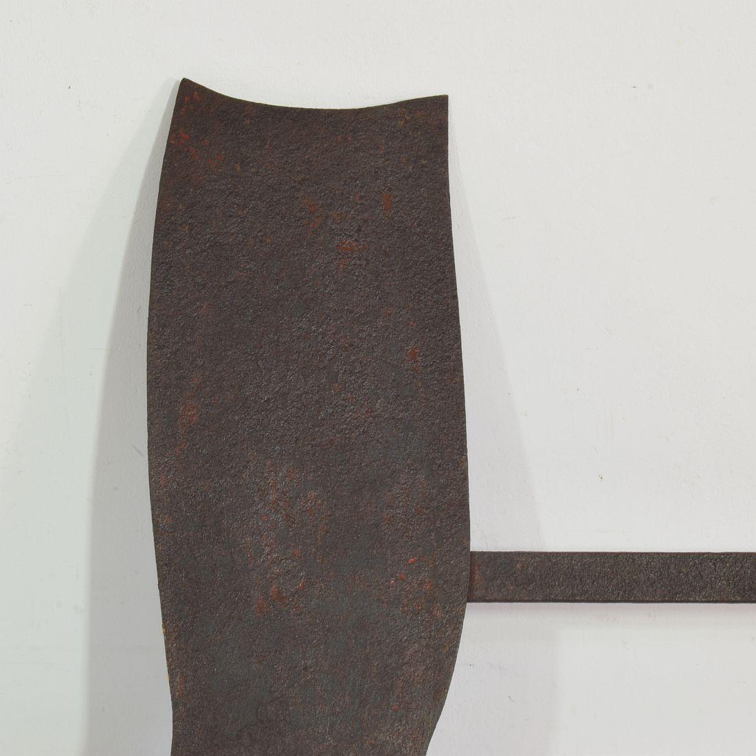 Shopschild aus Eisen des 19. Jahrhunderts Französisch, 19. Jahrhundert im Angebot 5