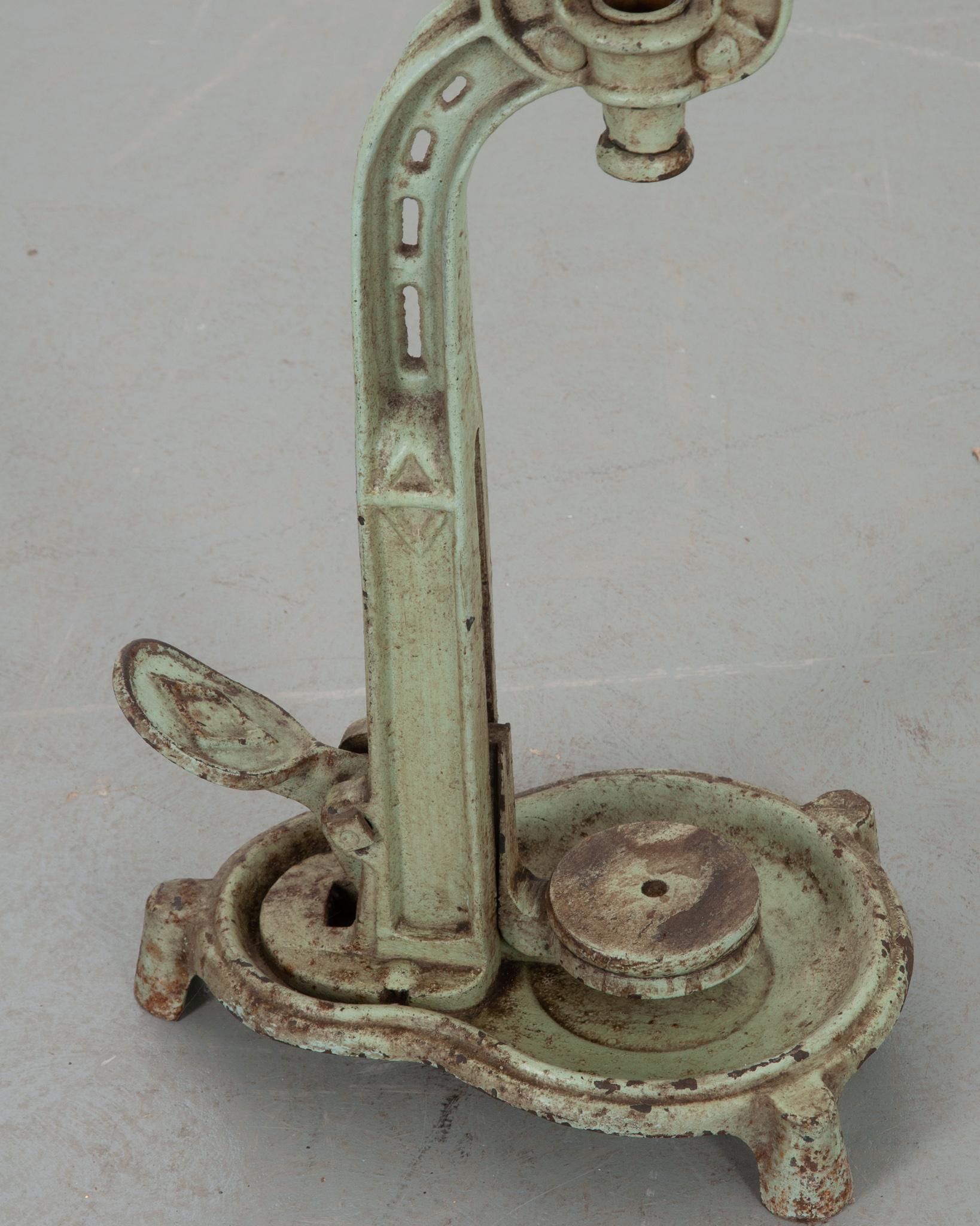 Painted French, 19th Century, Iron Wine Corker For Sale