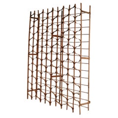 French 19th Century Iron Wine Rack