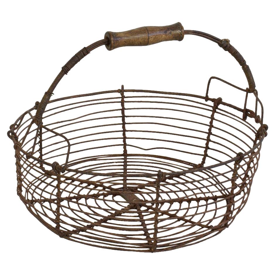 French 19th C. Champagne Basket at 1stDibs